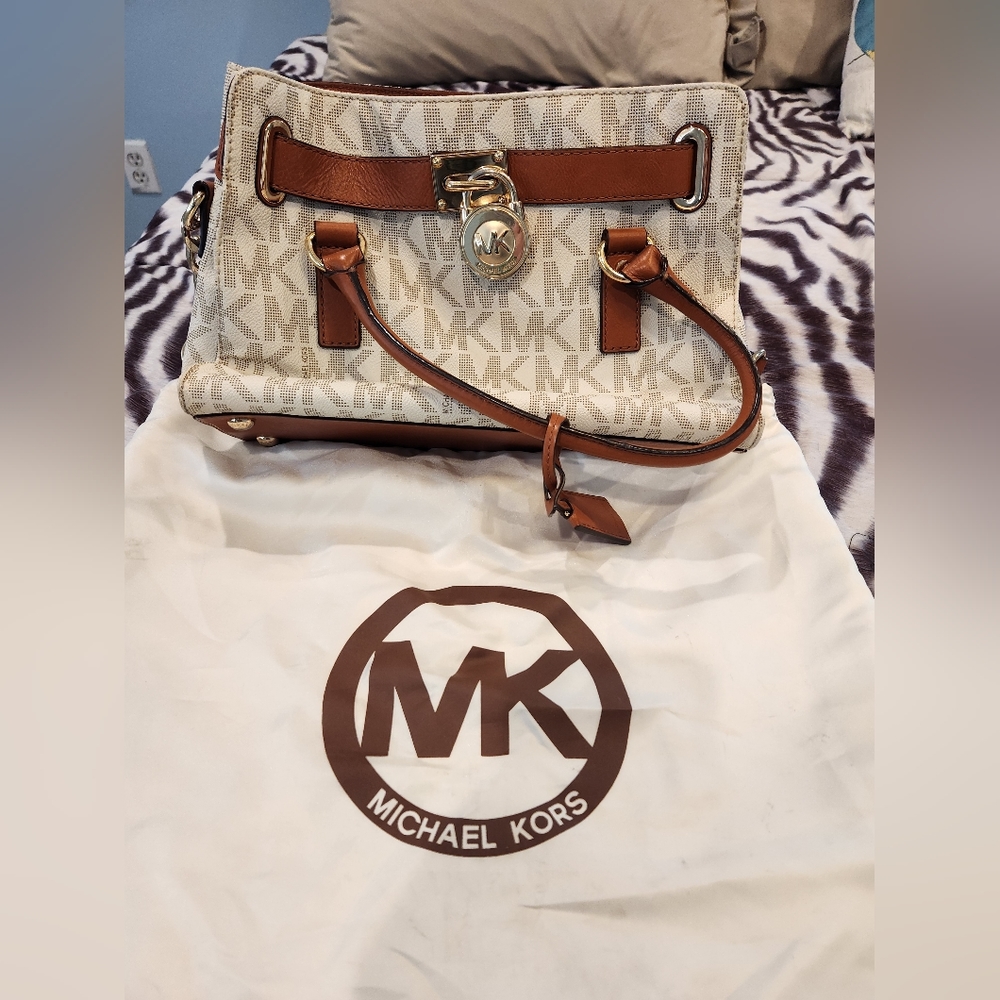 Michael Kors purse with dust bag.